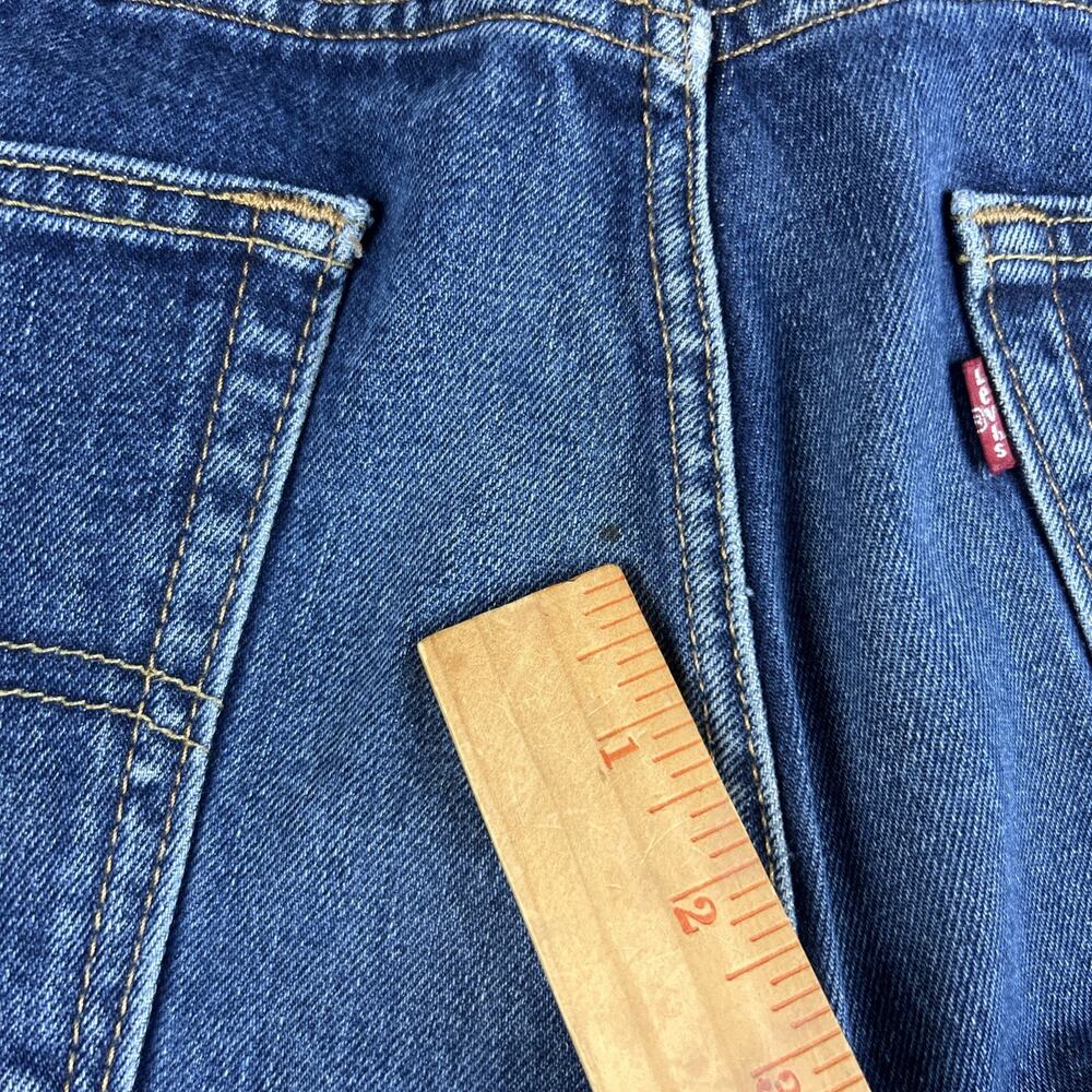 Levi’s 505 Denim Blue Jeans Mens 36x29 Casual Straight Leg Pants Medium Wash - Picture 14 of 14